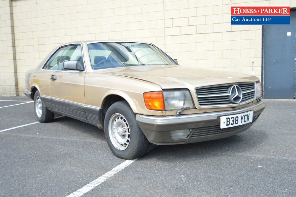 1985 Mercedes 500 SEC (restoration project)